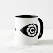 Cameraman Two-Tone Mok — De Shutterclique (Voorkant rechts)