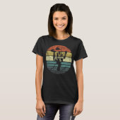 Cameraman Videographer geeft Funny Retro camera Fi T-shirt (Voorkant volledig)