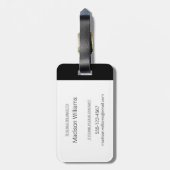 cameramanager bagagelabel (Achterkant verticaal)