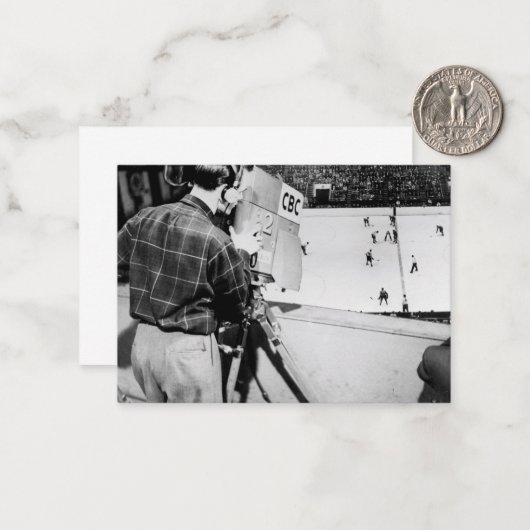 cameramanager notitiekaartje (Voorkant / Achterkant in situ)