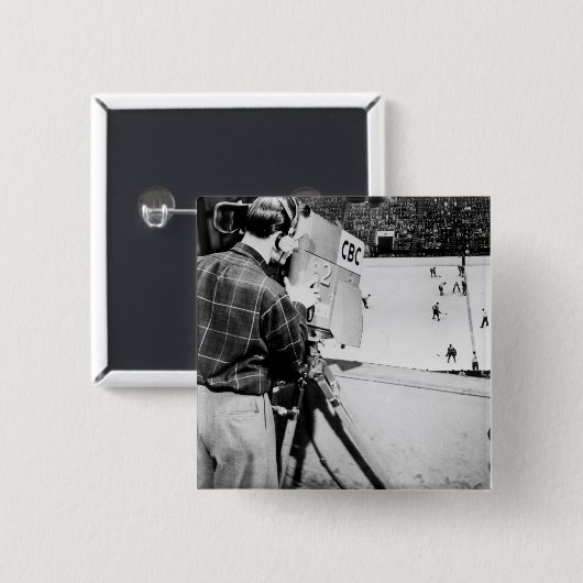 cameramanager vierkante button 5,1 cm (Voorkant /achterkant)