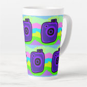 Cameramok Latte Mok (Rechterhoek)