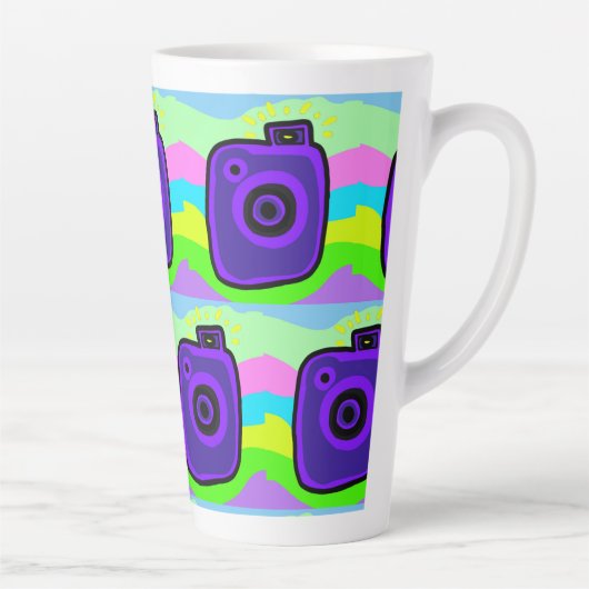 Cameramok Latte Mok (Rechts)