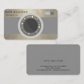 cameraontwerp visitekaartje (Voorkant / Achterkant)