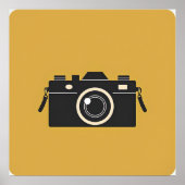  camerapictogram poster (Voorkant)