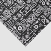 Camera's ( achtergrondkleur) tissuepapier (Detail)