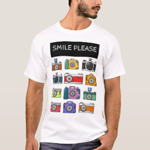 camera's! Camera liefhebber, fotograaf T-shirt