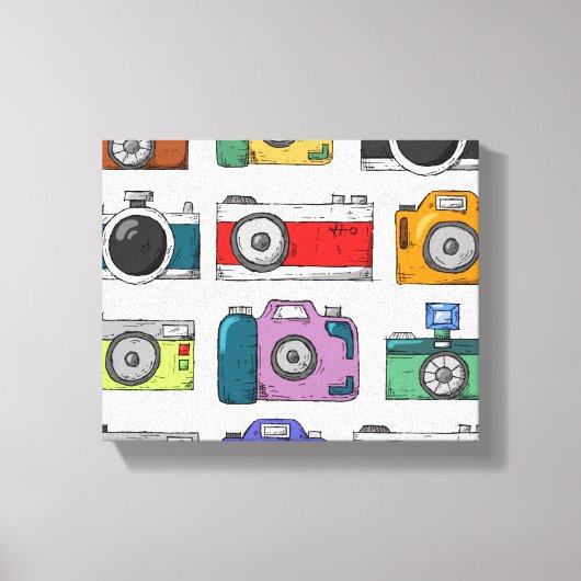 camera's canvas afdruk (Voorkant)