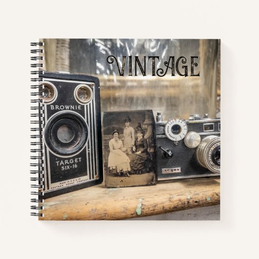  camera's en  afdrukken notitieboek (Voorkant)