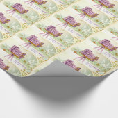 Camera's en duiven cadeaupapier (Hoek)