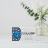 Cameras Logo | Cyber Security Schild Visitekaartje (Staand voorkant)