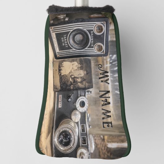  camera's met  print golfheadcover (Draai 90)