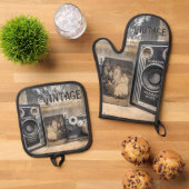  camera's met  print ovenwant & pannenlap set (Top down)