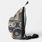  camera's met  print sling bag (Rechts)