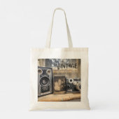  camera's met  print tote bag (Achterkant)