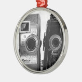  camera's metalen ornament (Links)