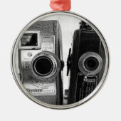  camera's metalen ornament (Voorkant)
