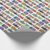 camera's ontwerpen Verpakkingspapier Cadeaupapier (Hoek)