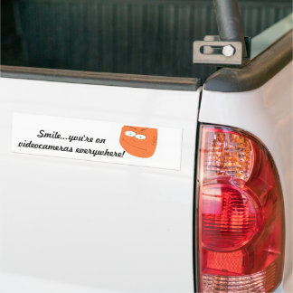 Camera's Overal Bumpersticker