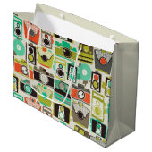 Camera's Retro Groot Cadeauzakje (Voorkant Gekanteld)