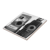  camera's tegeltje (Zijkant)