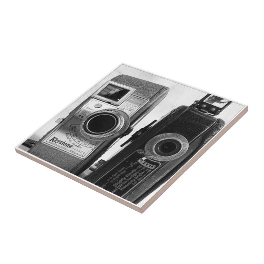  camera's tegeltje (Zijkant)