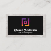 Camerasluiterlogo Visitekaartje (Voorkant)