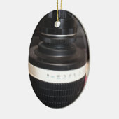 cameratelescooplens keramisch ornament (Links)
