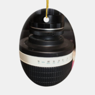 cameratelescooplens keramisch ornament