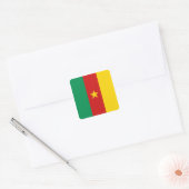 Cameroense Vlagsticker Vierkante Sticker (Envelop)
