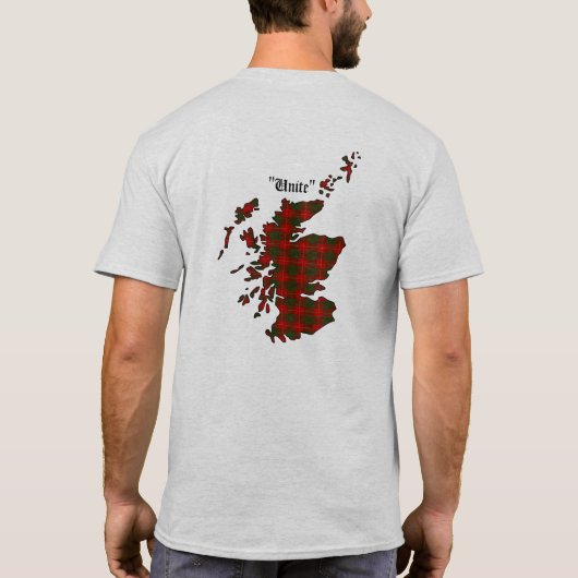 Cameron Clan Adult T-shirt (Achterkant)