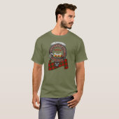 Cameron Clan Badge Adult T-shirt (Voorkant volledig)