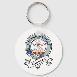 Cameron Clan Badge Sleutelhanger