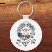 Cameron Clan Badge Sleutelhanger (Voorkant)