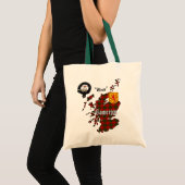 Cameron Clan Badge & Tartan Tote Bag (Voorkant (product))