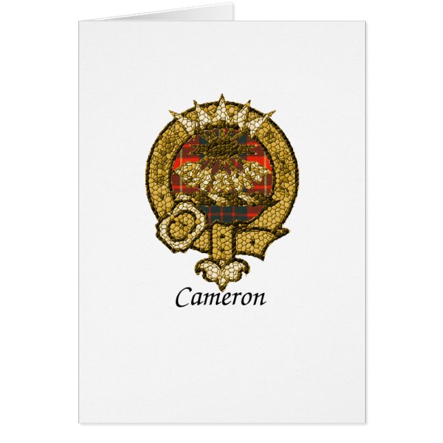 Cameron Clan Crest (Voorkant)
