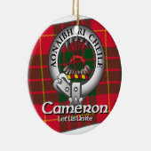 Cameron Clan Keramisch Ornament (Rechts)