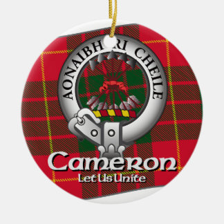 Cameron Clan Keramisch Ornament