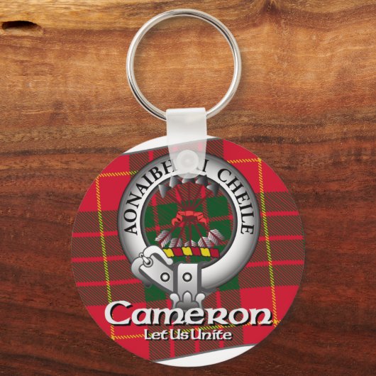 Cameron Clan Sleutelhanger (Voorkant)