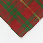 Cameron Clan Tartan Pset Fleece Blanket (Hoek)