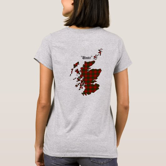 Cameron Clan Vrouwen T-shirt (Achterkant)