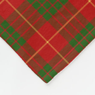 Cameron Family Tartan Patroon Fleece Deken