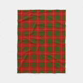 Cameron Family Tartan Patroon Fleece Deken (Voorkant)