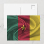 Cameron Flag Briefkaart (Voorkant / Achterkant)
