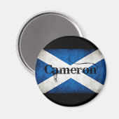 Cameron grunge vlag magneet (Voorkant / Achterkant)
