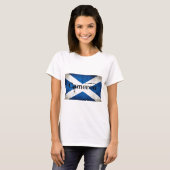 Cameron grunge vlag t-shirt (Voorkant volledig)