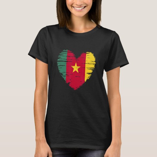 Cameron Hart Cameron Vlag Cameron Trots T-shirt (Voorkant)