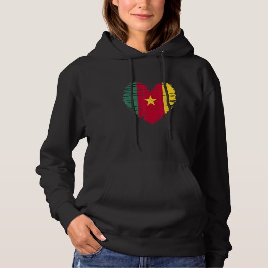 Cameron Heart Cameron Flag Cameron Pride Hoodie (Voorkant)