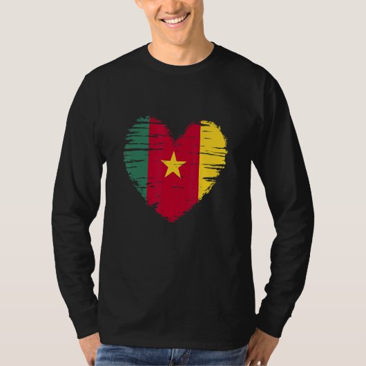 Cameron Heart Cameron Flag Cameron Pride T-shirt (Voorkant)