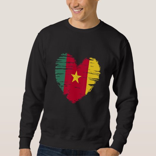 Cameron Heart Cameron Flag Cameron Pride Trui (Voorkant)